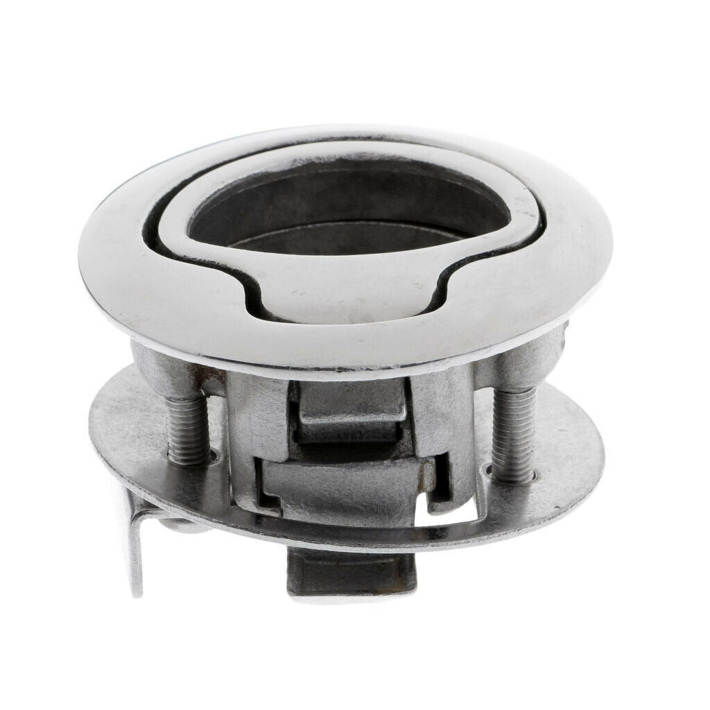 Stainless Steel Marine Boat Slam Latch Flush Boat Hatch Lift Ring Handle