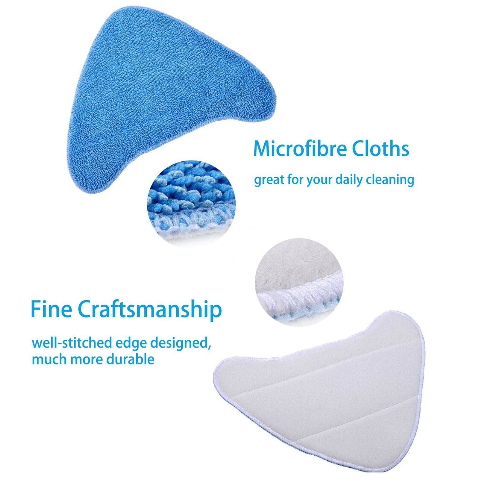 3Pack of Mop Cleaning Pad for VAX S85-CM S7 S86-SF-CC S86-SF-C Steam Mop