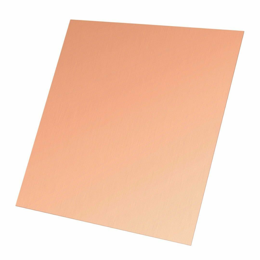 99.9% Pure Copper Cu Sheet Thin Metal Foil Sheet 100x100x0.5mm