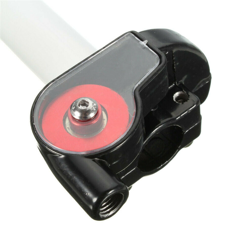 2Pcs 7/8" Universal Motorcycle Blue Left & Right Handle Throttle Clamp Hand Grip
