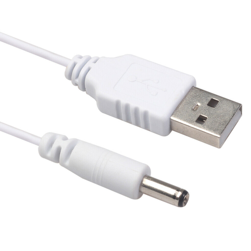 Power Cable USB Male To DC 3.5mm   Charging Cable For Fan Lamp Speaker