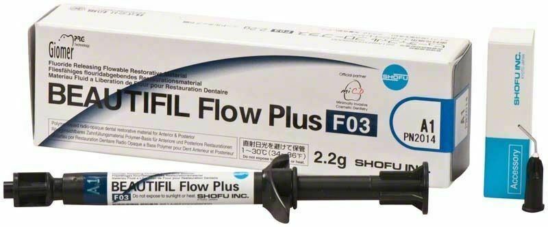 Shofu BEAUTIFIL Flow Plus Hybrid Restorative – 2.2 g Syringe Refill F03 A2