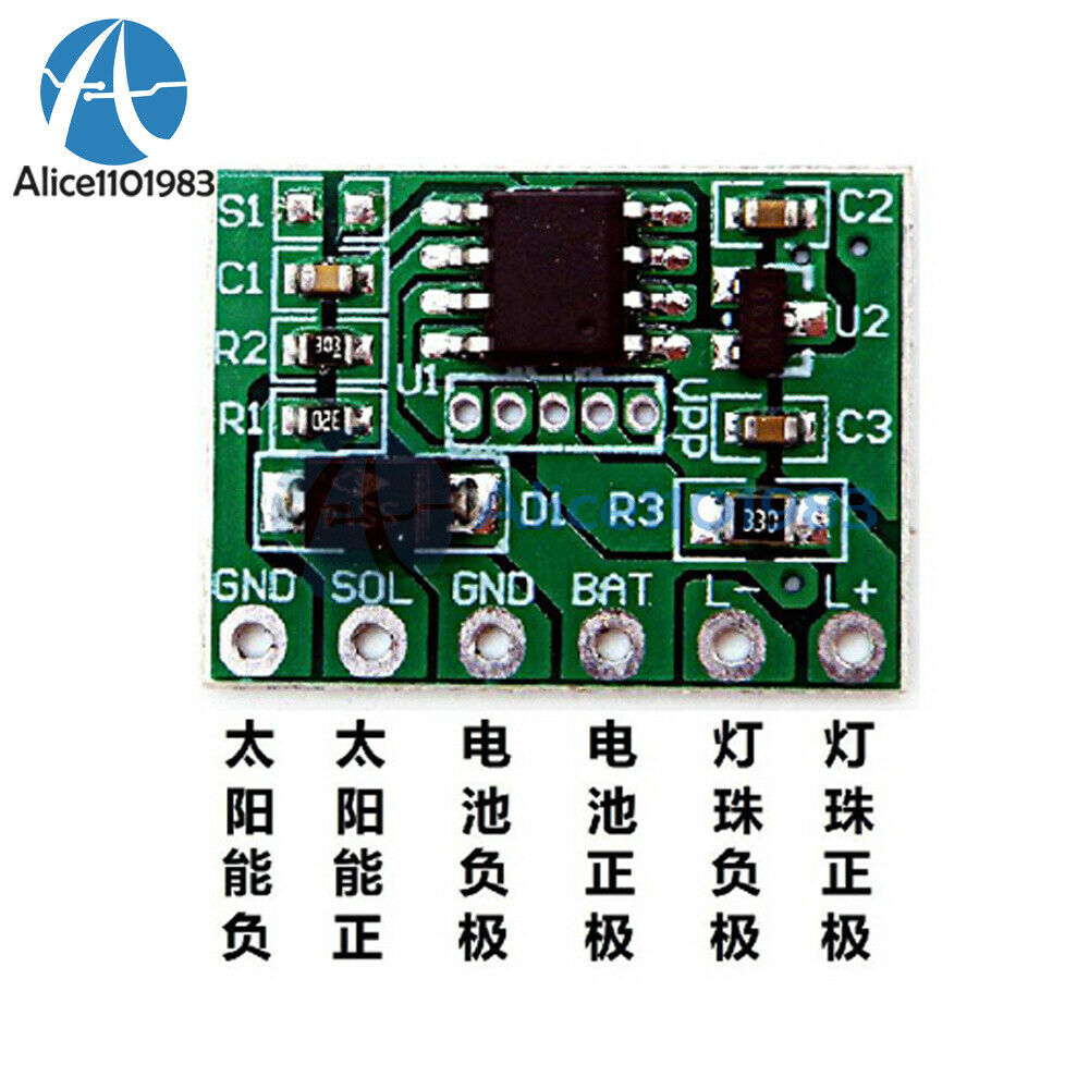 Solar Light Control Panel Solar Lamp Controller Module Solar Power Lamp Board