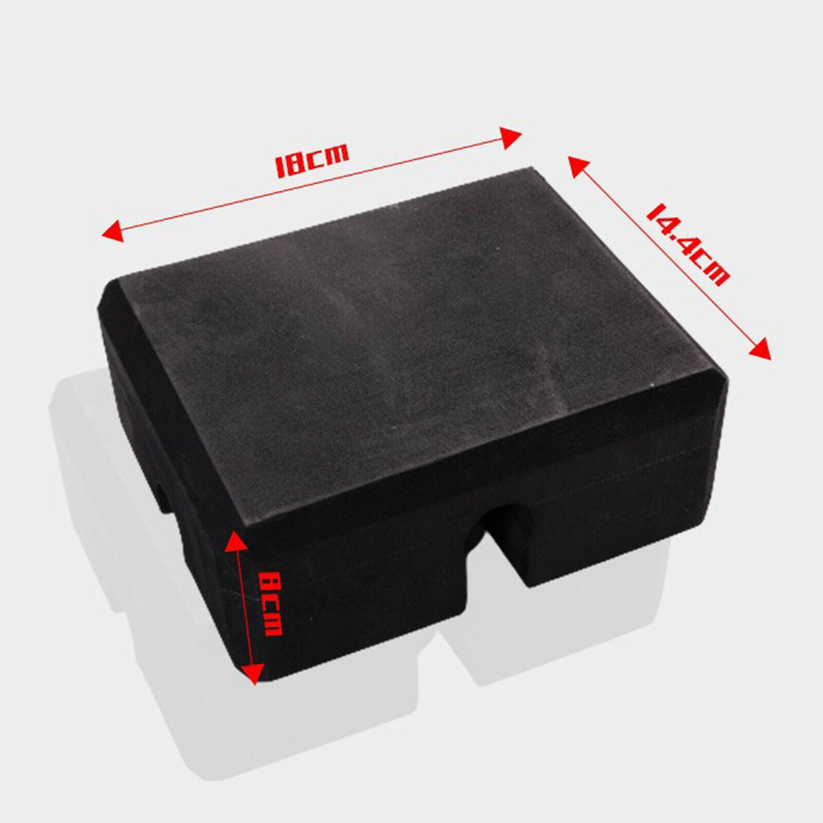 Bench Press Block Home Olympic Bar Foam Pad Forearm Toning Trainer Aids