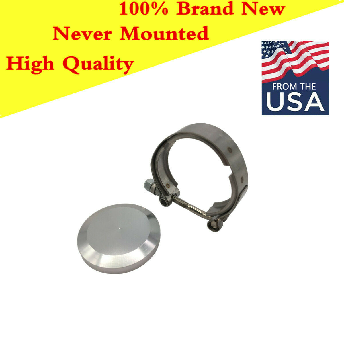 50mm Block Off Plate Cap Flange Adapter Plug Blanking Plate Clamp Durable Simple