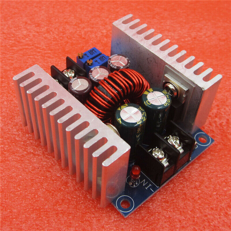 20A300W Step Down Buck Boost Power Adjustable Charger Board DC-DC Converter Tool