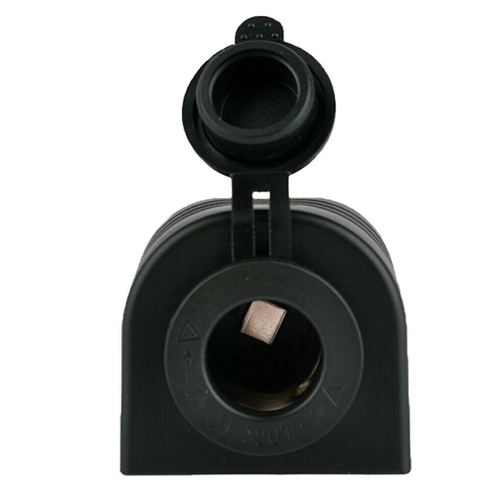 12V/24V 4.2A Universal Cigarette Lighter Socket Plug Connector,Waterproof