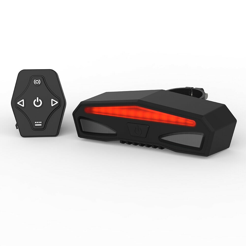 3 Lighting USB Bike Tail Light LED Bicycle Rear Brake Turn Signal Warning Light