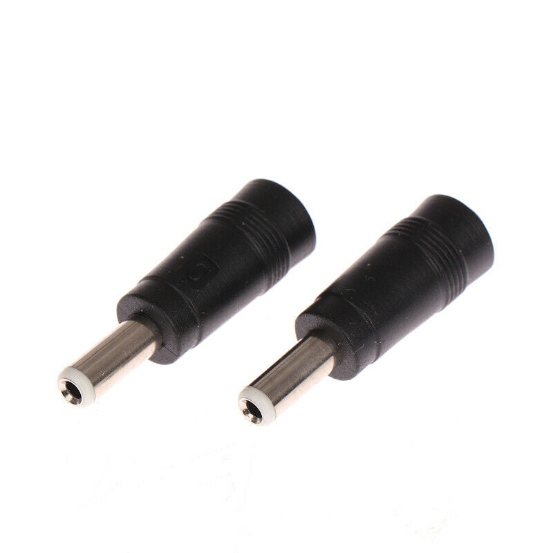 2Pcs DC Converter Head DC5.5 * 2.1 Female To 5.5 * 2.5 Male DC Power Adap.l8