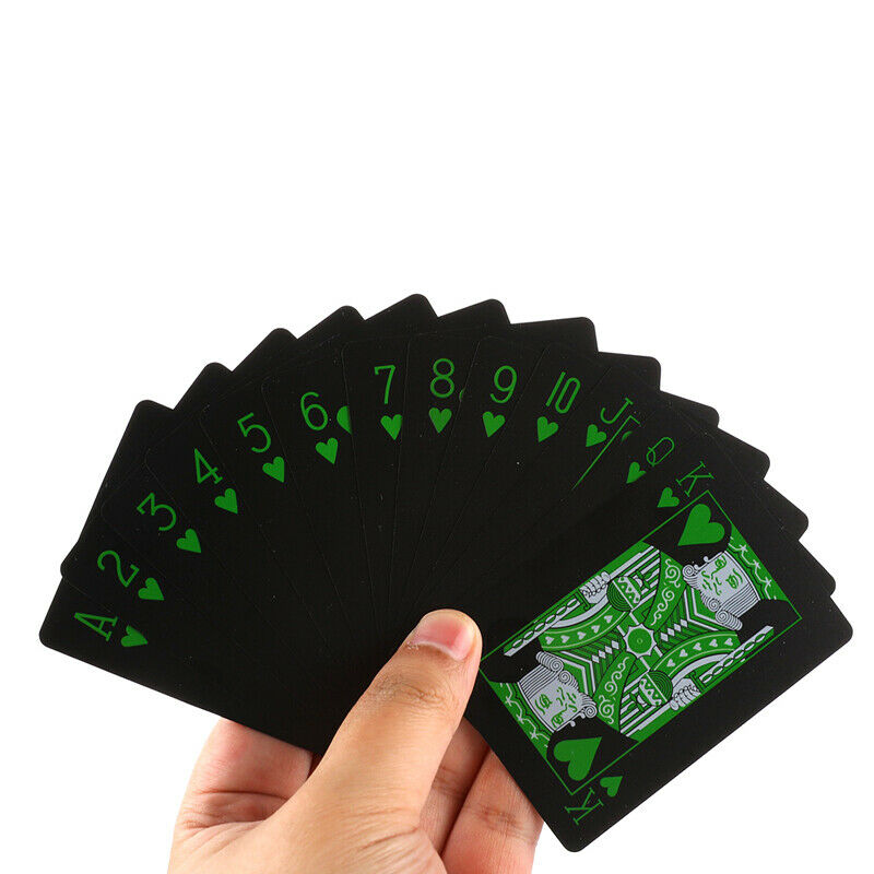 Waterproof PVC Playing Cards Poker Plastic Board Game Poker For F.l8