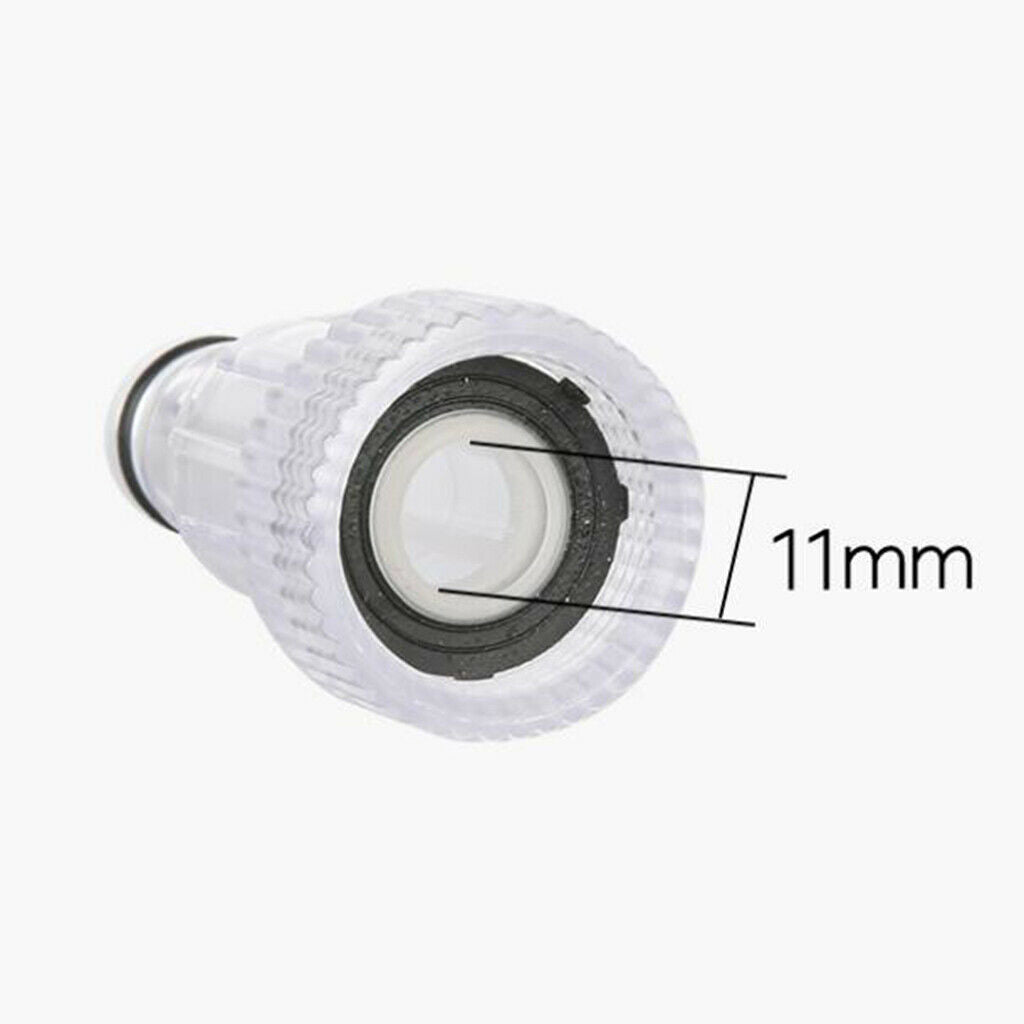 Transparent Plastic Water Input Filter Supplies f/ Pressure Washer Pump