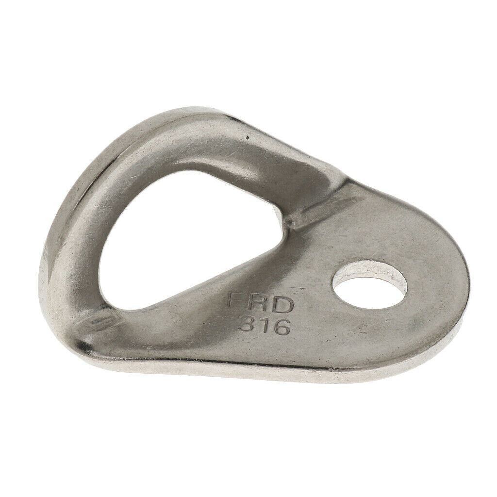 30KN Stainless Steel Mountaineering Rock Climbing Anchor Bolt Hanger Plate