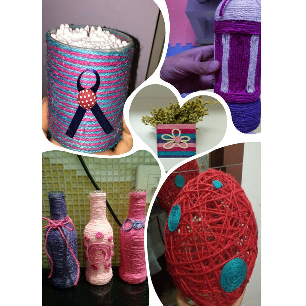 Navy Blue 50m Jute Burlap Twine String Cord Craft Scrapbooking Wedding Decor