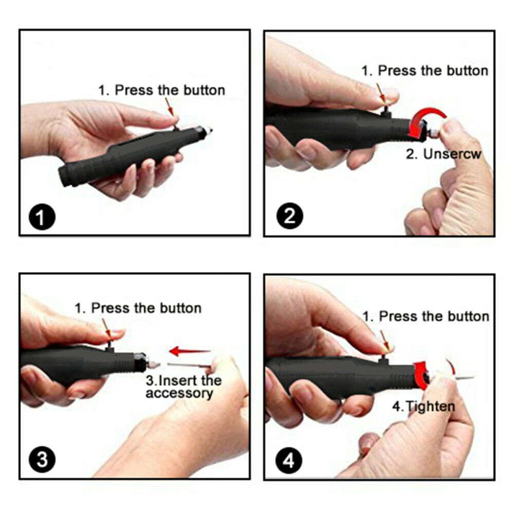 Manicure Machine Electric Sanding Drill Nail Polishing Tool With Grinding Head