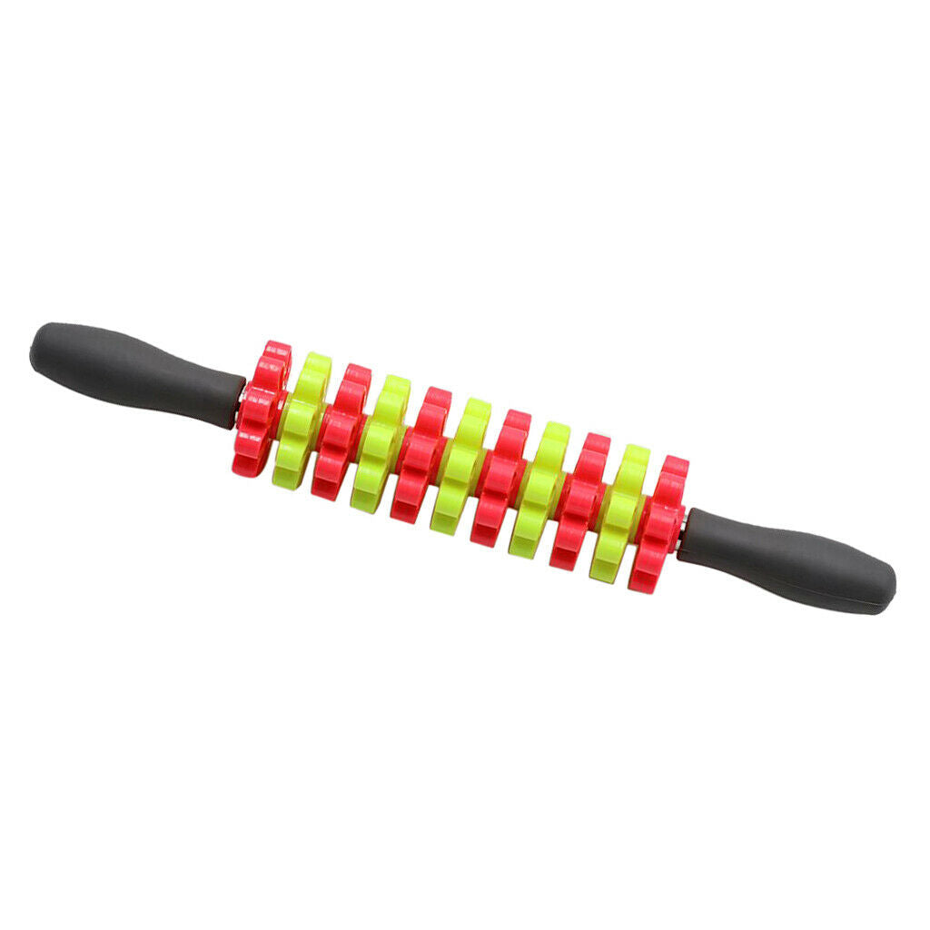 ABS Muscle Roller Stick Body Spiky Massage Tool Muscle Roller Massager 43cm