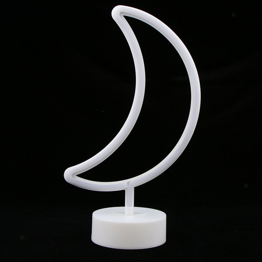 Moon LED Night Light Desk Light Lamp with Holder Kids Room Party Decor