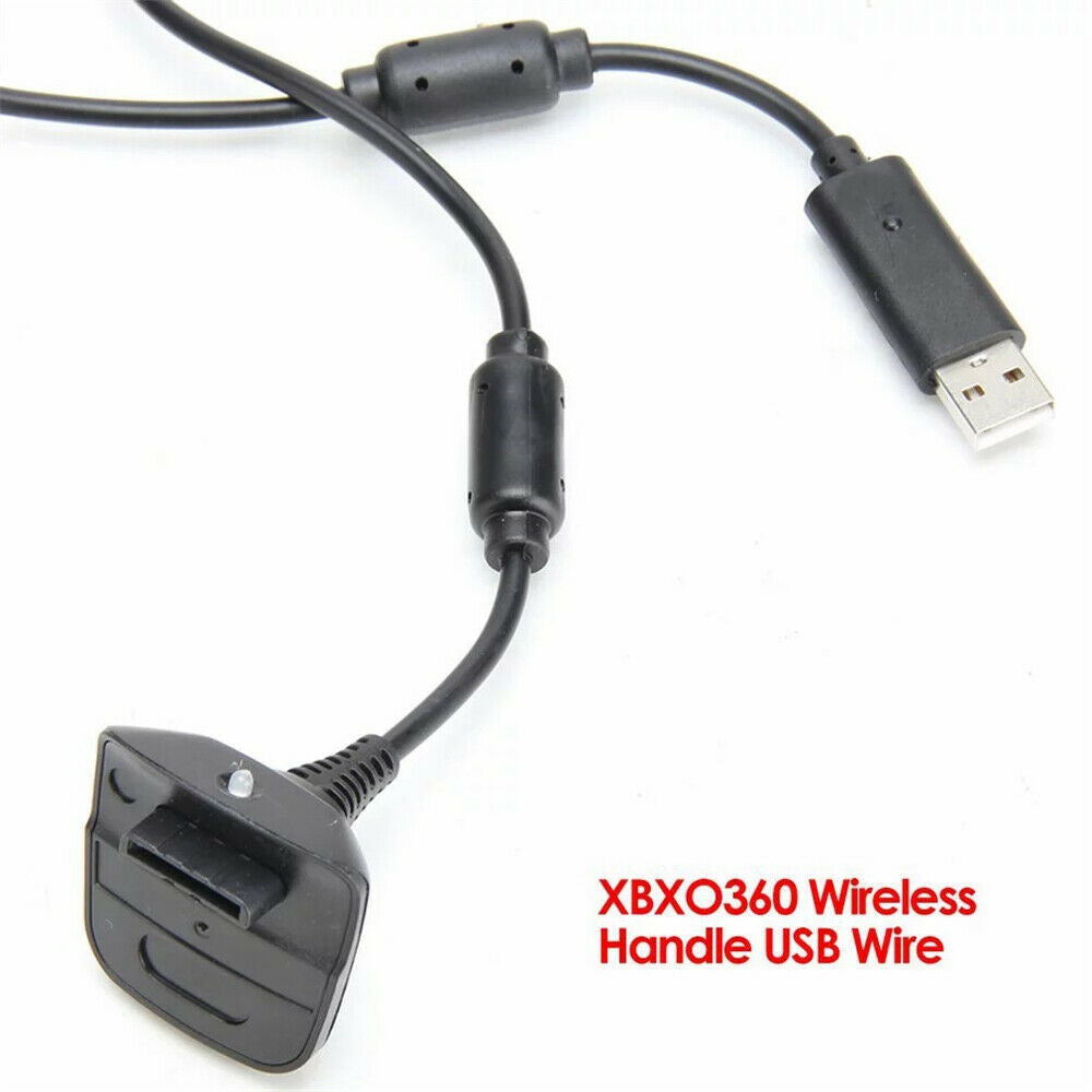 USB Charging Cable Game Controller Gamepad Joystick Charger Cable for XBOX 360