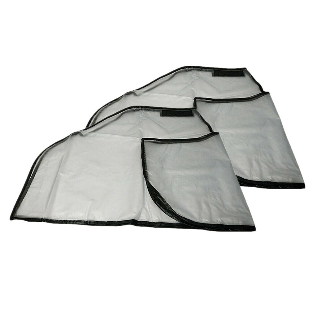 2 Pieces Waterproof Raincoat Golf Bag Waterproof Rain Cover