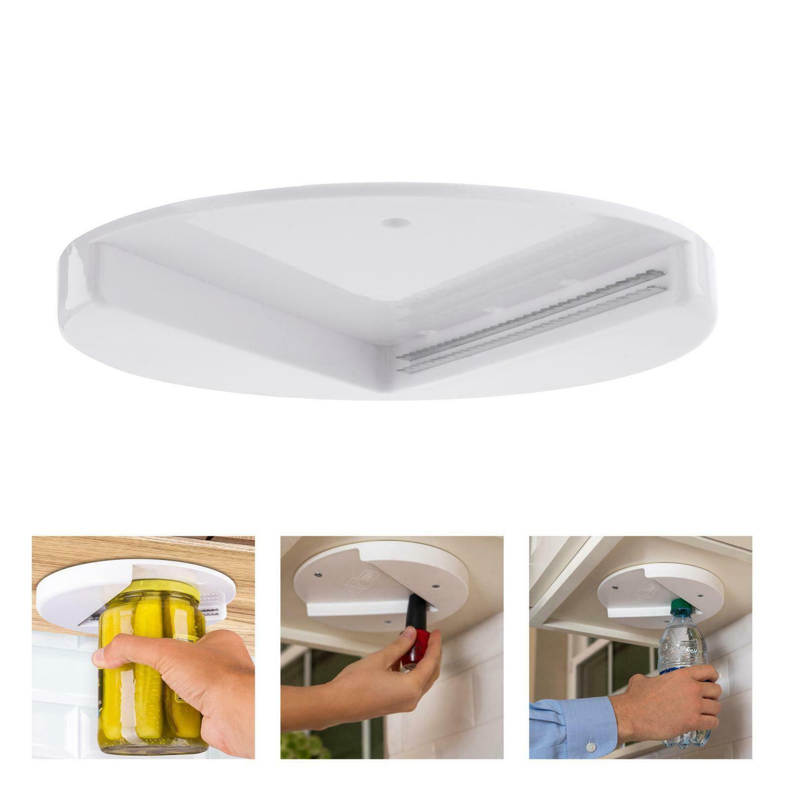 Universal Under Cabinet Jar Opener Quick Opener Fit Any Sizes Simple Useful