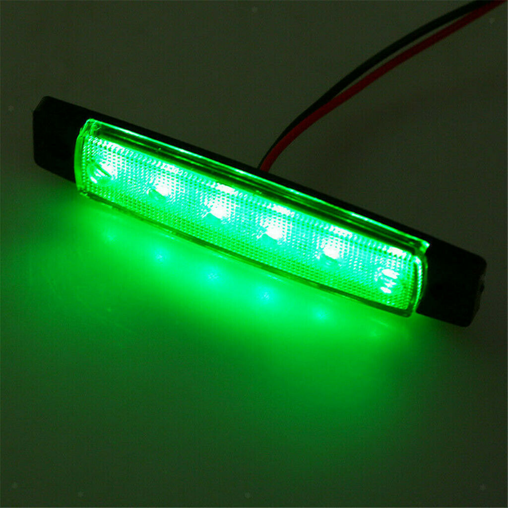 8pcs Red + Green Boat Navigation Light LED Stern Starboard Lamps for Boat