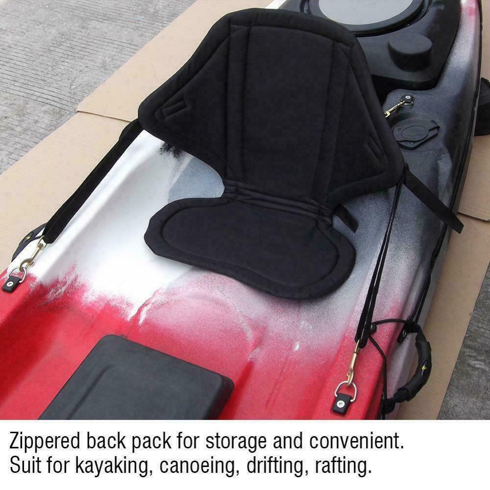 Kayak Seat Adjustable Sit On Top Canoe Back Rest Support Pad Cushion Backrests