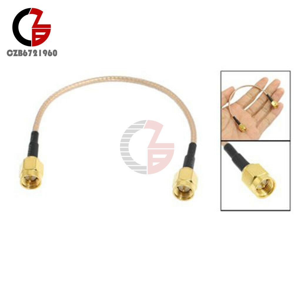 6.5" inch Length SMA Male to SMA Male Connector Pigtail Convertion Wire Cable