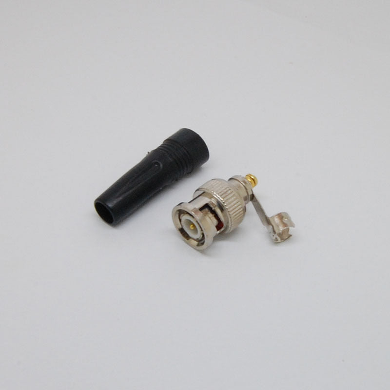 New Rubber BNC Q9 Right Angle Jack Socket Adapter Cable Connector CCTV Adaptor t