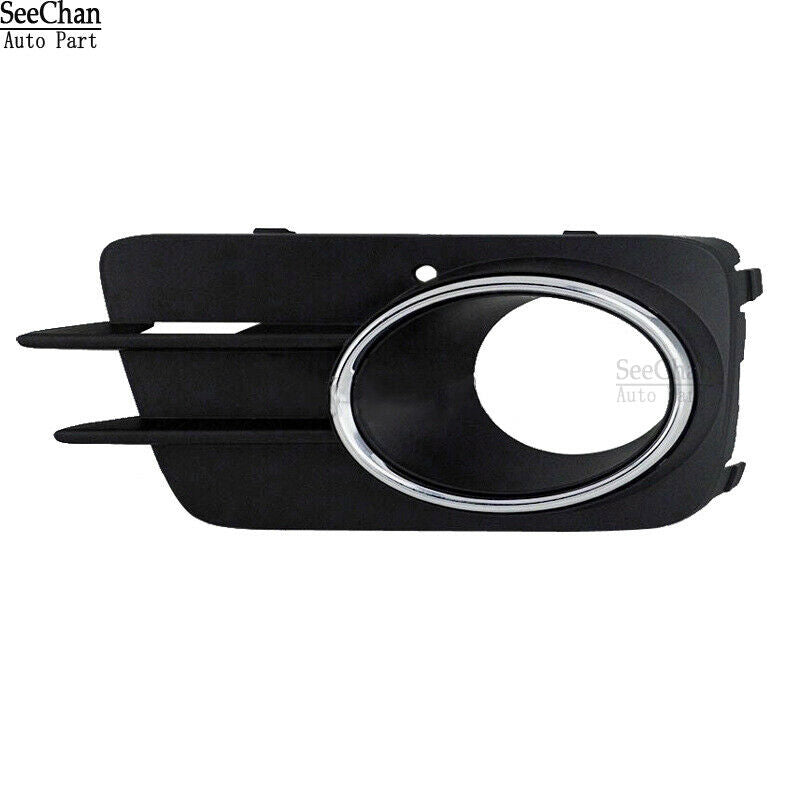 Fit for 2011-2012 Tiguan 2Pcs Left Right Side Fog Light Lamp Grill Grille Cover