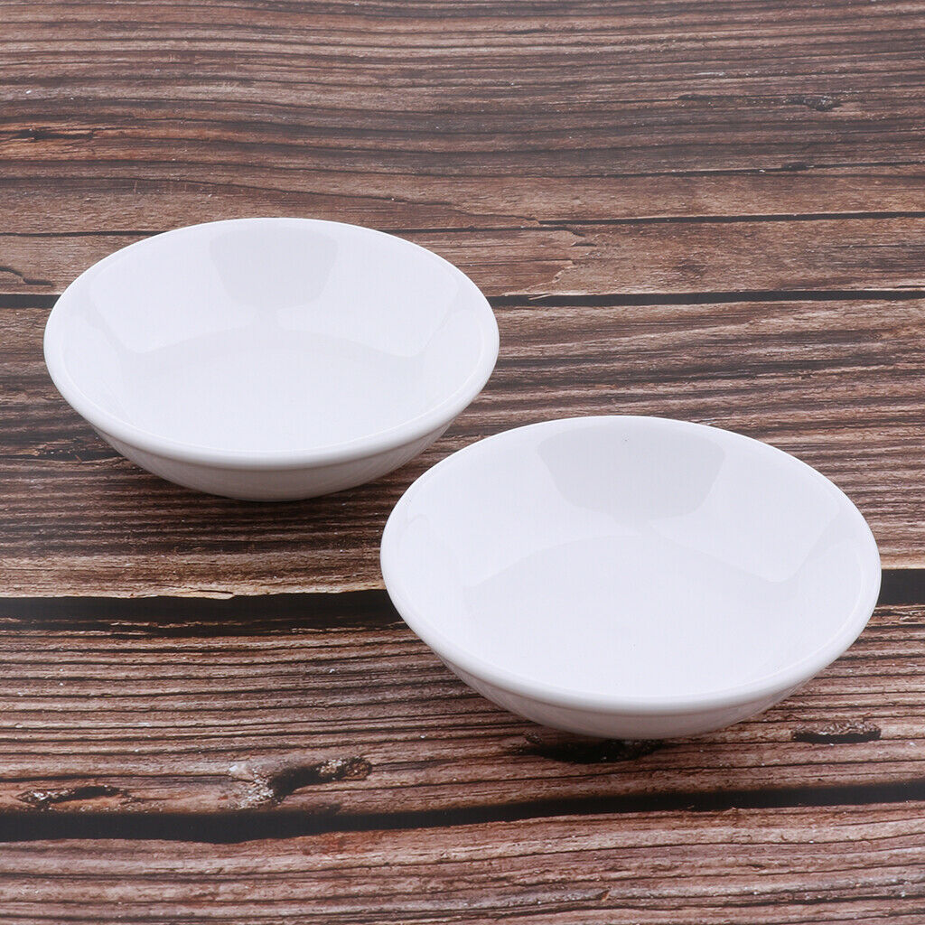 2Pcs Ceramic Oil Warmer Replacements Dish Bowl For Electric Oil Tart Warmers