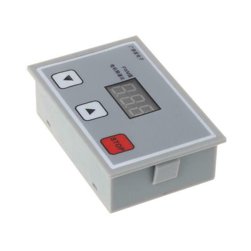 Digital Display 0~100% adjustable DC 12V 24V 5A 120W PWM Motor Speed Controller