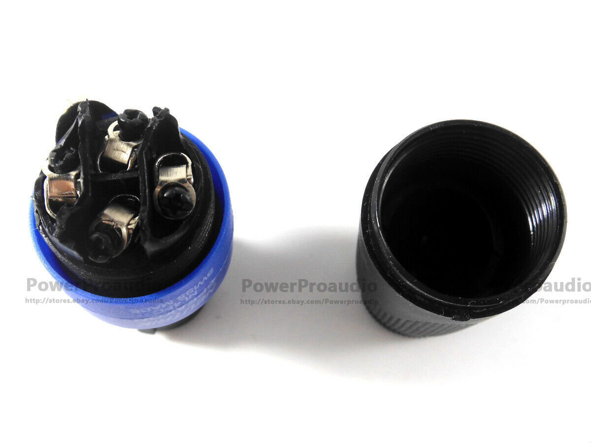 20PCS /LOT NL4FC Professional 4-core Speakon connector speaker plug For  Neutrik