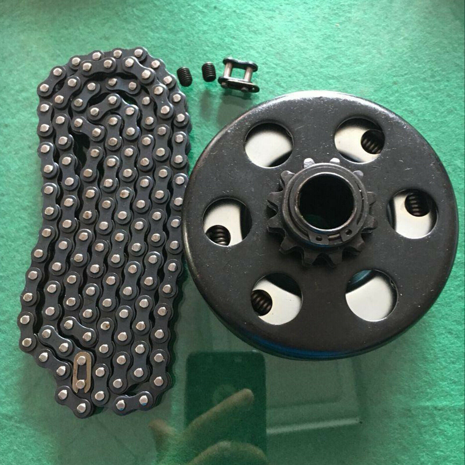 3/4" Bore 12 Tooth 12T Clutch & #35 Chain for  212cc 6.5HP Small Engine