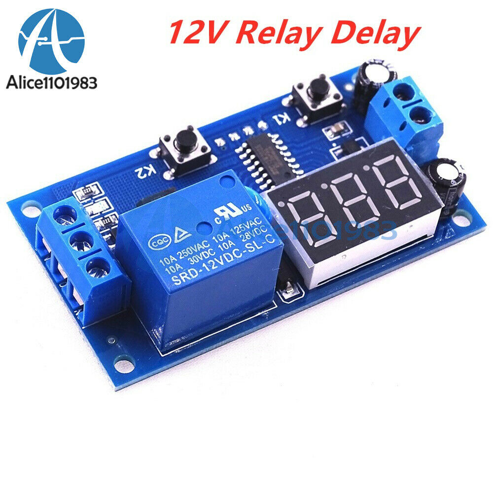 DC12V Delay Timng Multi-function Module Infinite Switch Timer Relay Module