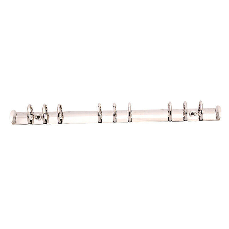 Metal Spiral Rings A5 Binder Clip With 2 Pair of Screw For Diary Notebook 9 RiI7