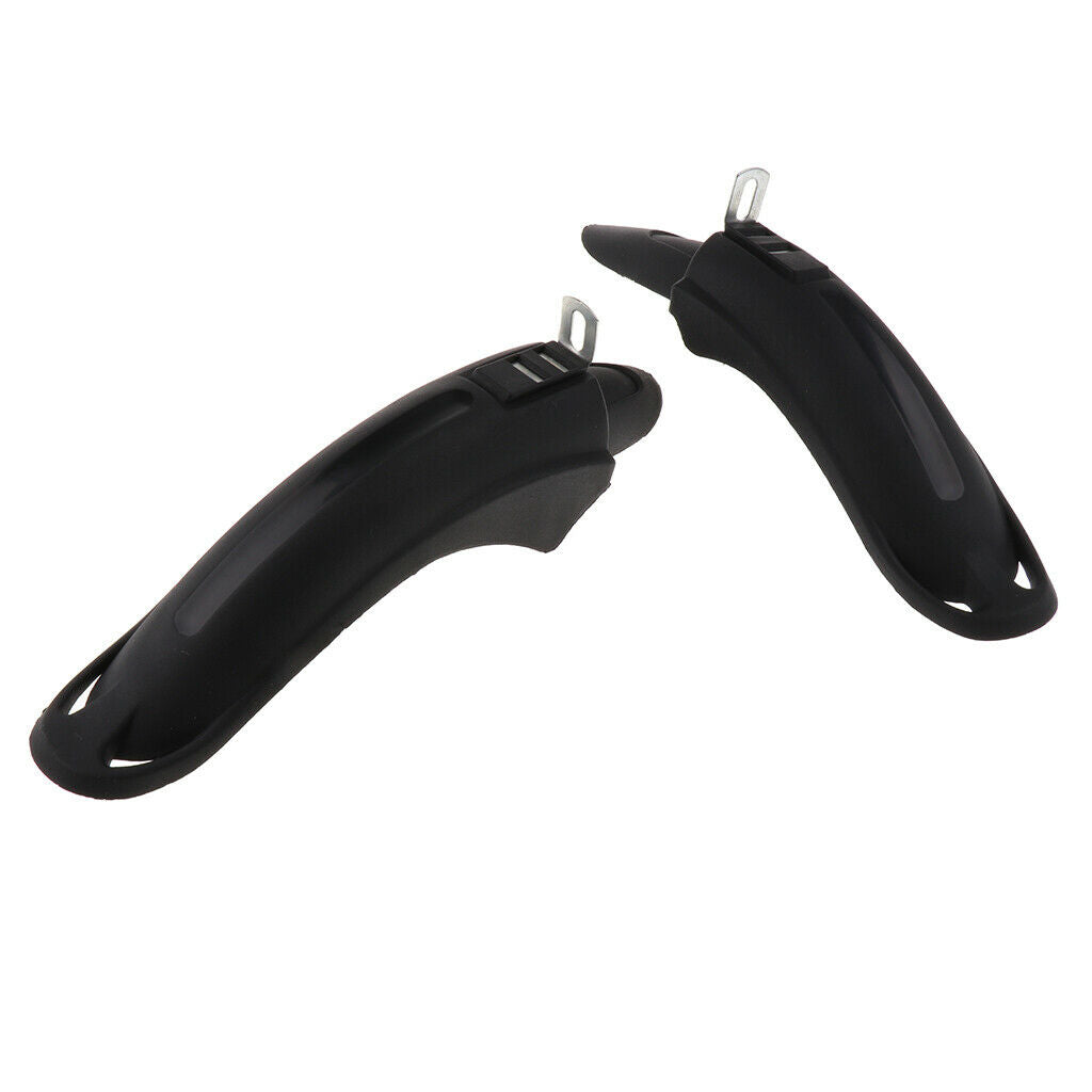 1 Set Children Bicycle Fenders Front & Back Easy Assemble Mud Guard for MTB