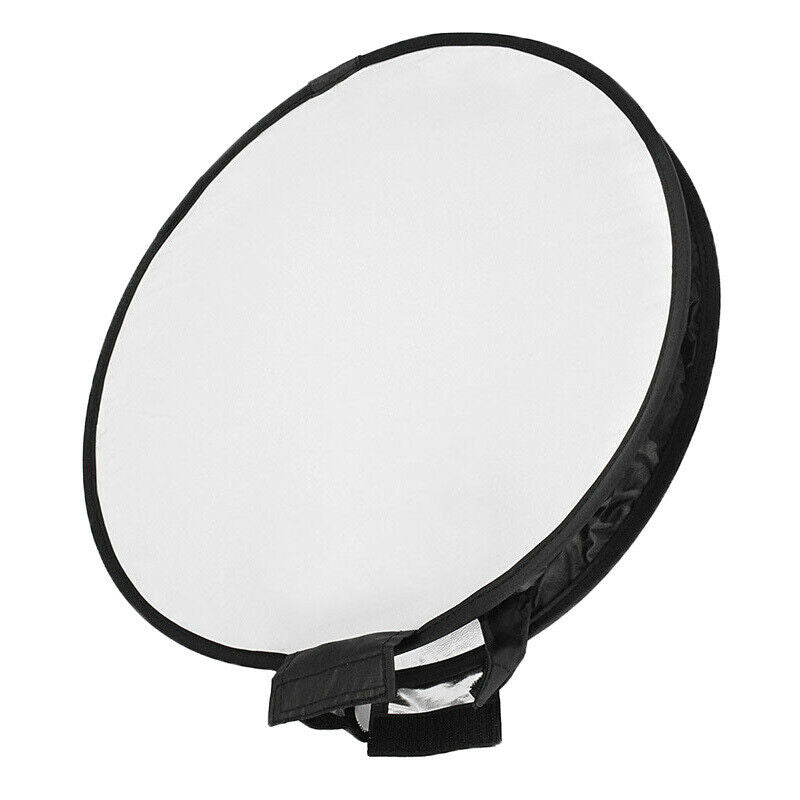 40cm Universal Portable Round Softbox Diffuser Photography Flash for DSLR