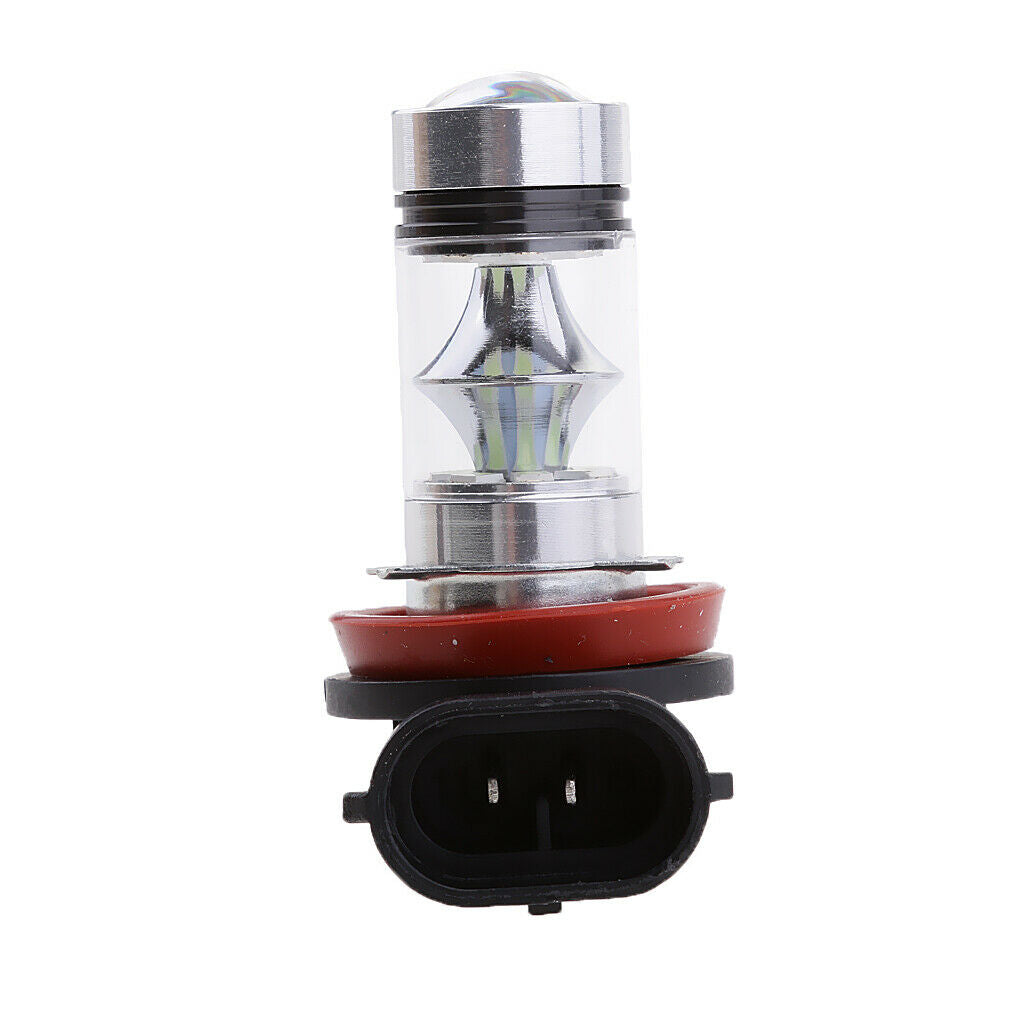 2 Pieces H11 100W Car Fog Driving Light LED Bulbs High Power Ice Blue