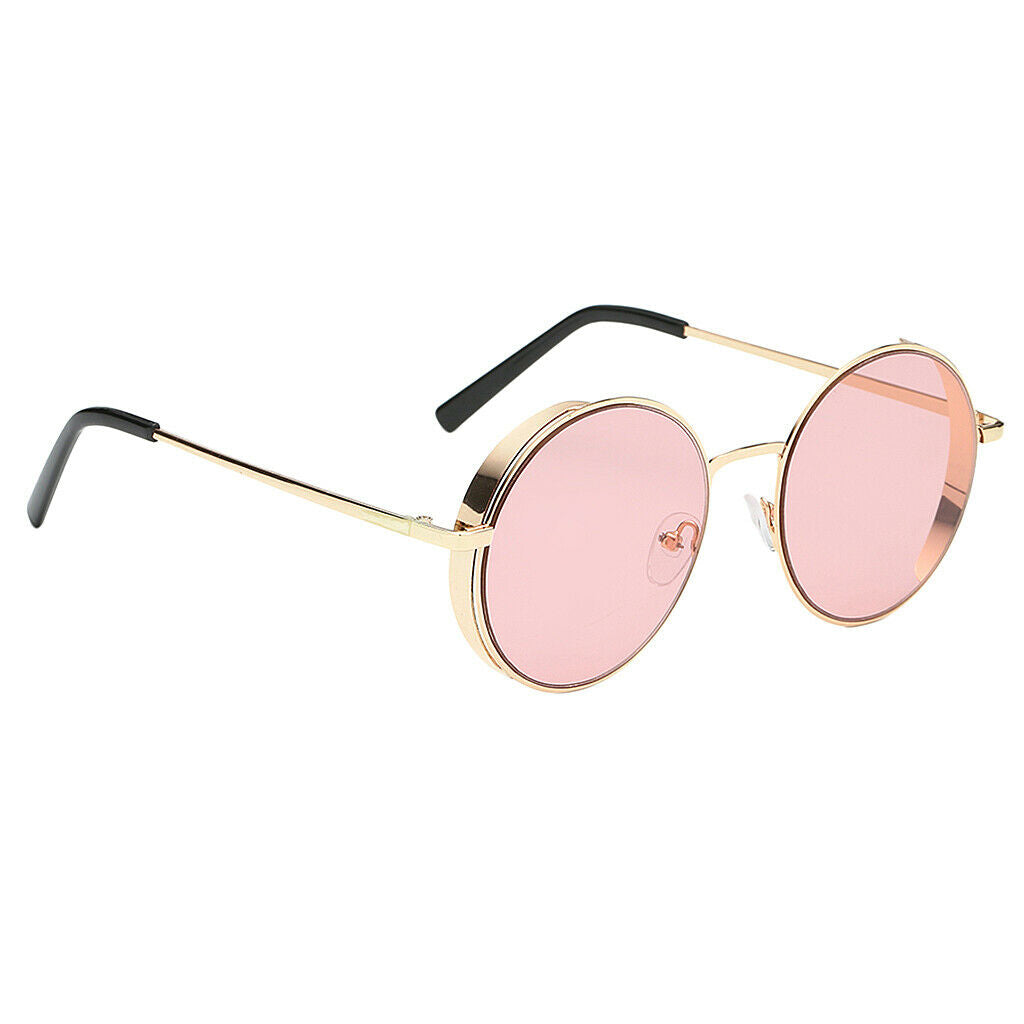 Lady Polarized Sunglasses UV400 Metal Frame Sun Glasses Shades Eyewear Pink