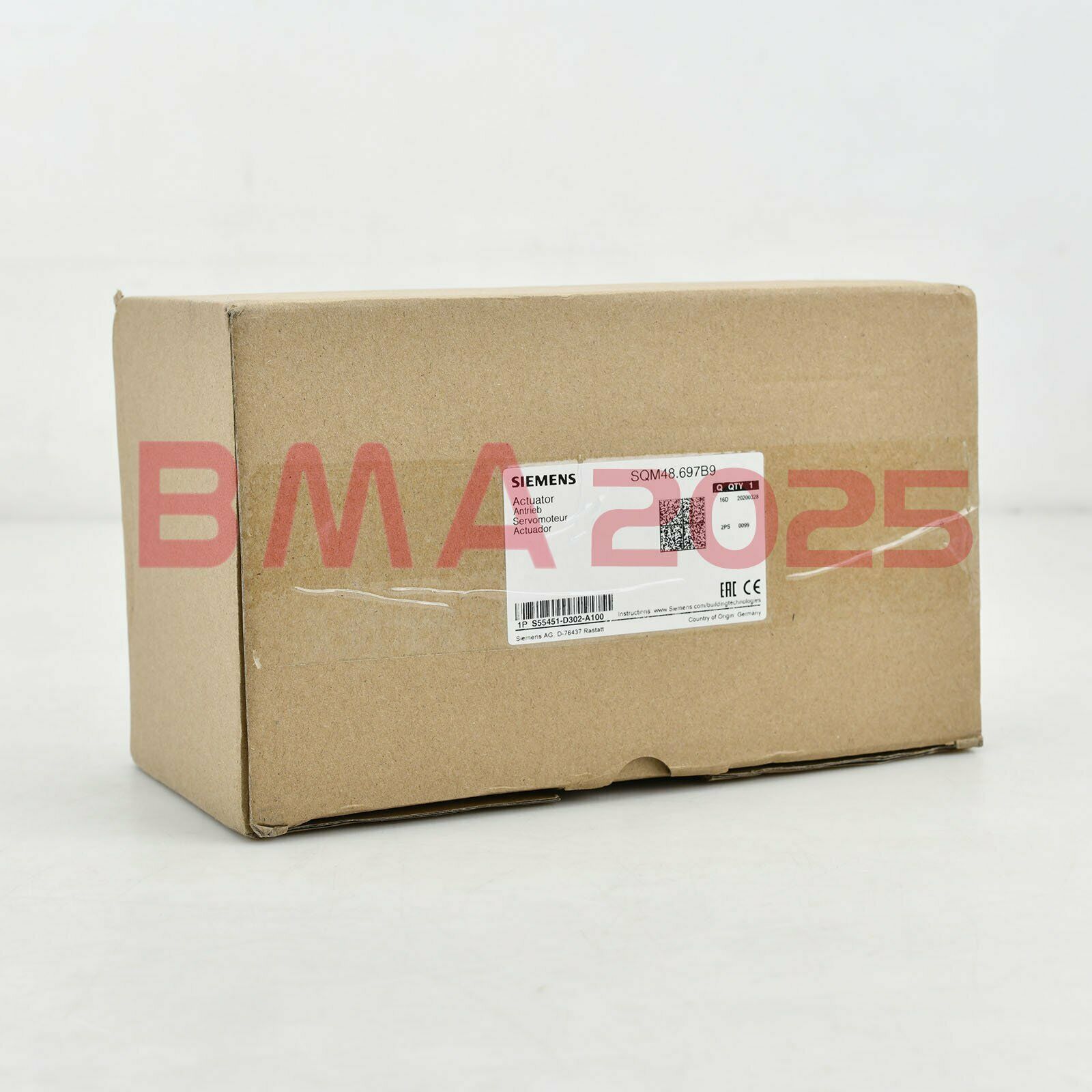 Brand New Combustion Actuator SQM48.697B9 1 year warranty DHL free Ship SM9T