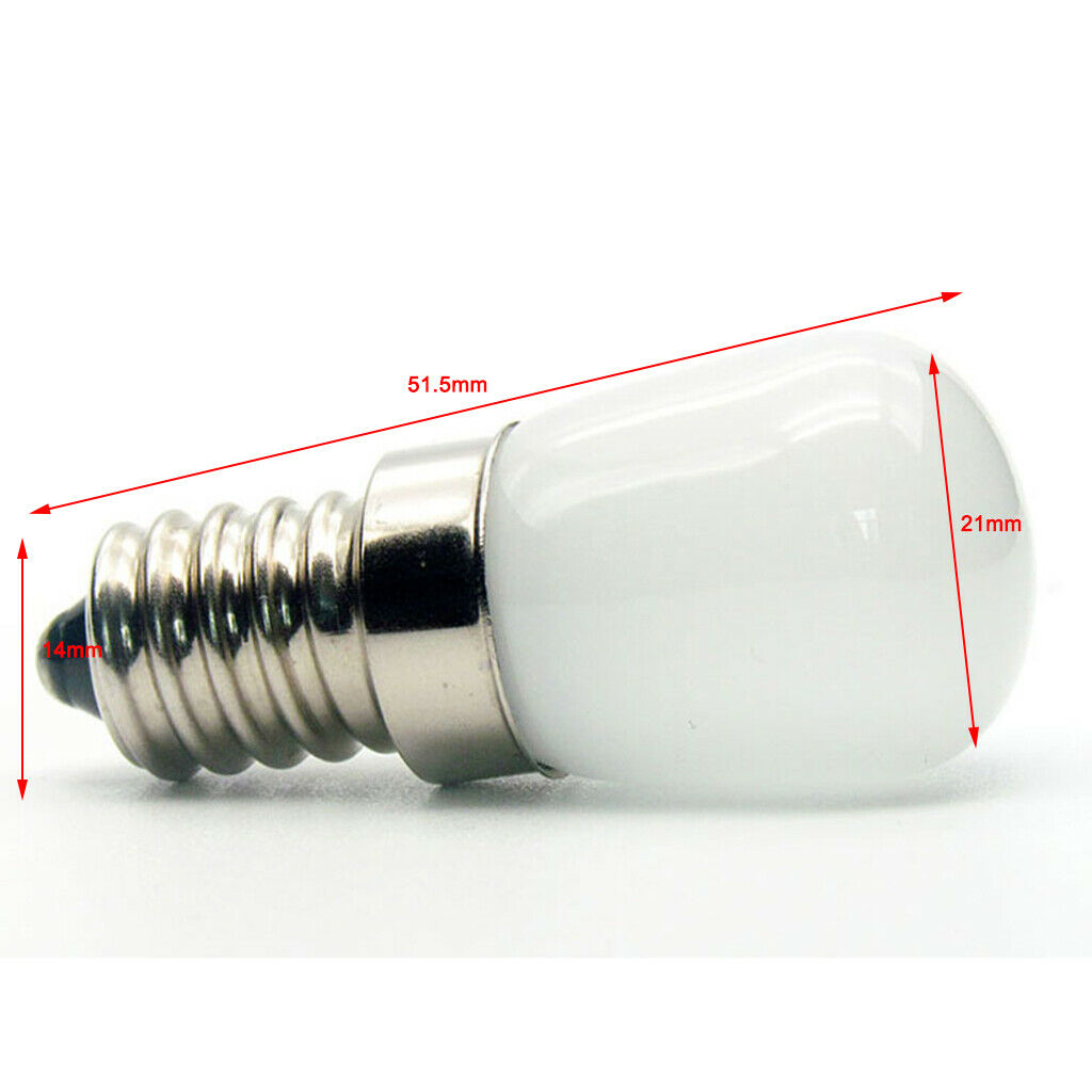 10Pcs 2W LED Light Lamp Bulb Night Daylight Replacement Bulb E14 Warm White