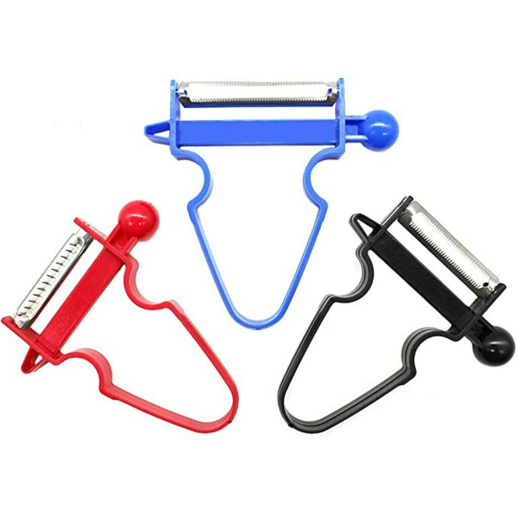 3pcs Vegetable Peelers Fruit Peelers Multifunctional Sharp Kitchenware