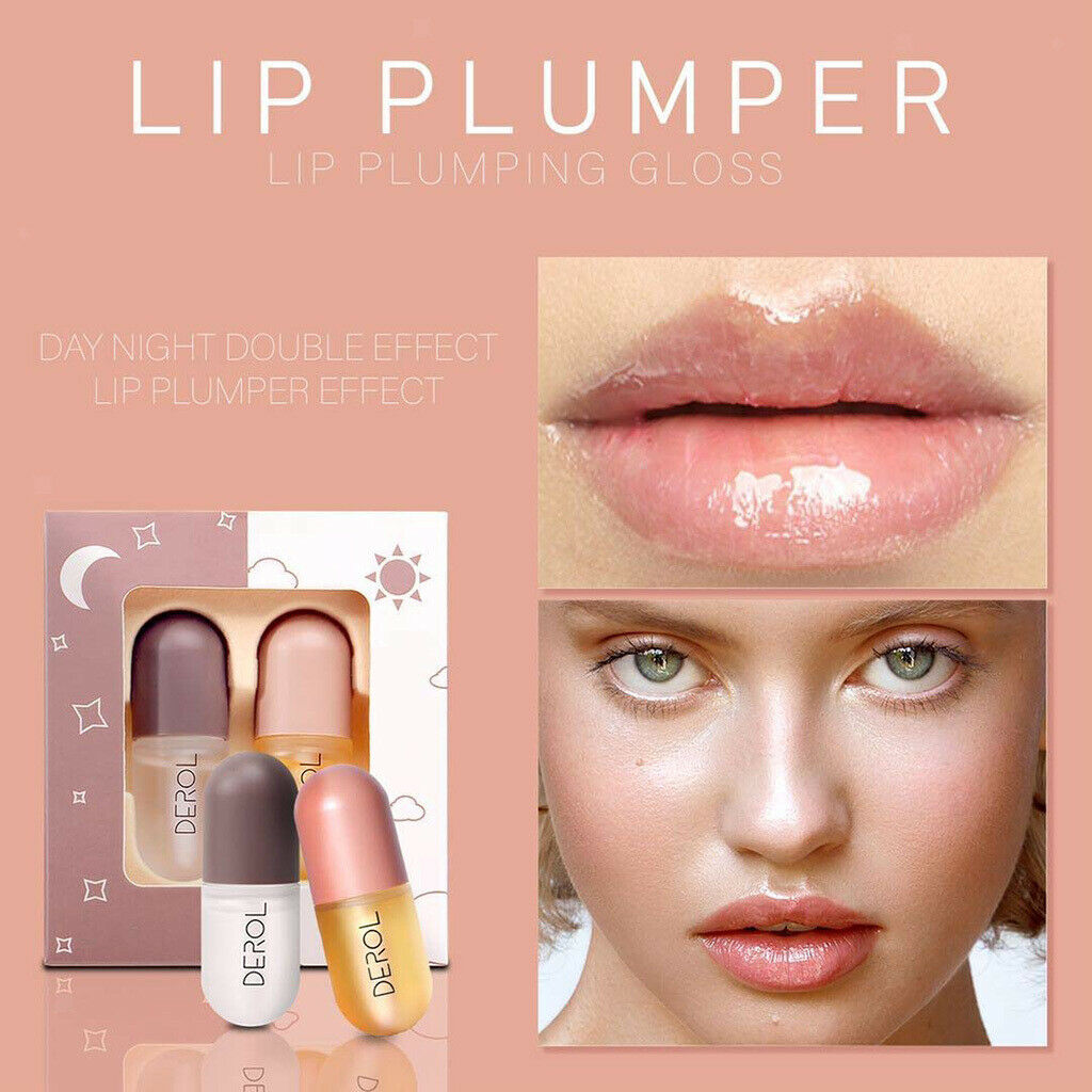 Natural Lip Plumper Lip Care Serum Lip Enhancer for Fuller Lip Plumping Balm