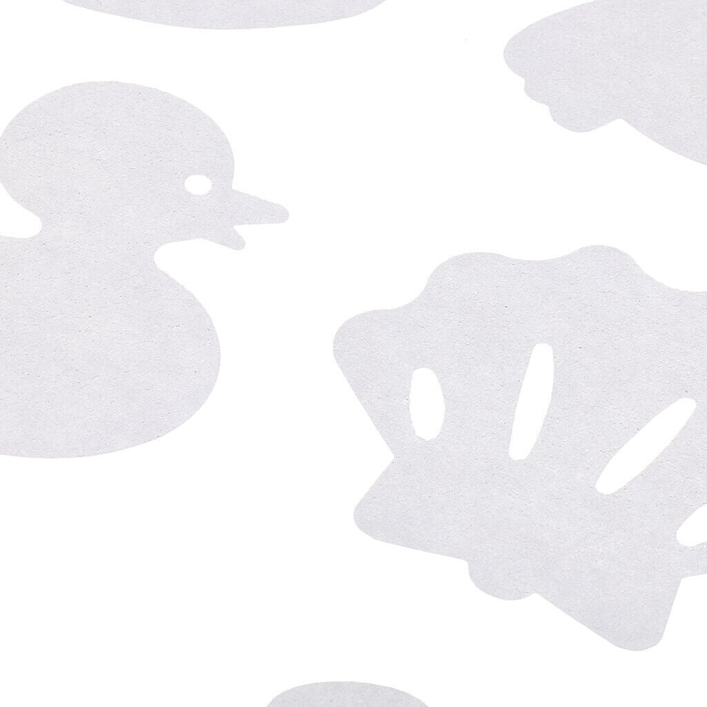 Bath Tub Non-slip Appliques Cartoon Decals Treads Anti Skid Shower Stickers
