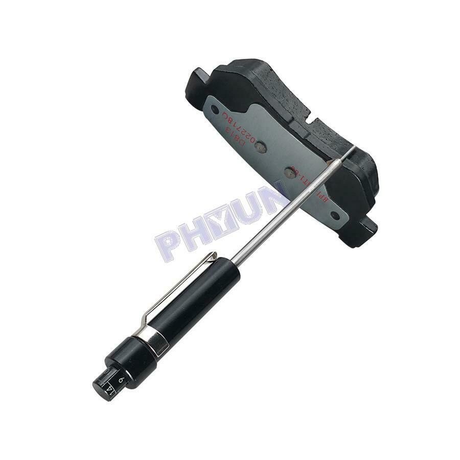 Universal Car Brake Pad Thickness Gauge Brake Pad Tester Portable Measuring Tool