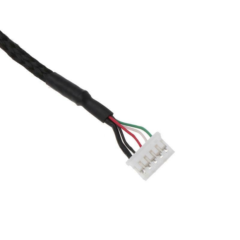 Cable Mice Line For logitech G502 RGB Mouse 2.1M Black Replacement Gaming Mouse