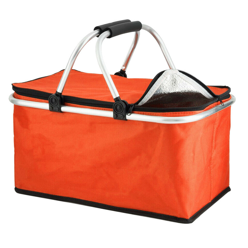 Large Cooling Cooler Cool Bag Box Picnic Camping Food Ice Drink Lunch Containers