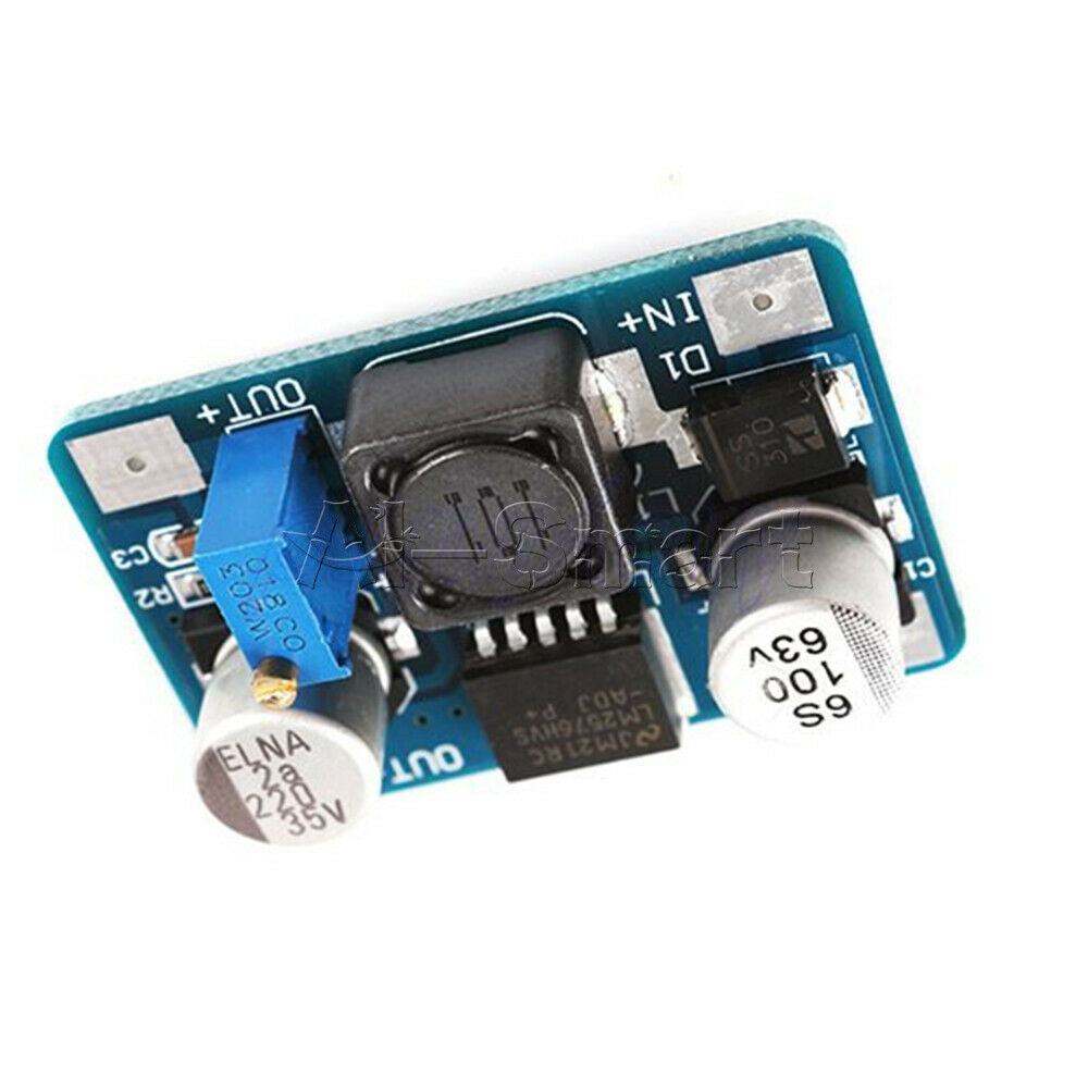 DC-DC Step-Down Module 5V-60V to 1.25-26V LM2576 Adjustable Power Supply Module