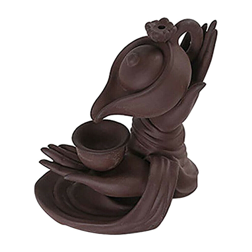 Buddha's-Hand Incense Burner Holder Waterfall Backflow Censer Yoga Room