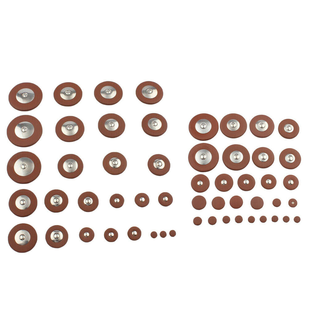26x Leather Alto Saxophone Pad Mat for Saxophonist