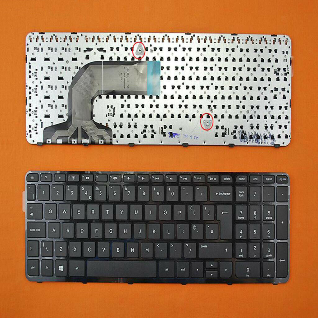 For Pavilion 15-n 250 G3 Laptop Standard English Layout Keyboard Black